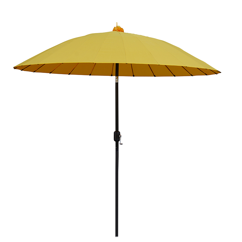 24k manivelă umbrelă de grădină deschisă GP1915